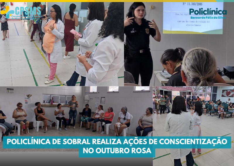 Policlínica de Sobral Realiza Ações de Conscientização no Outubro Rosa